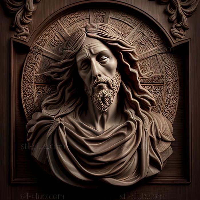 3D model st jesus (STL)